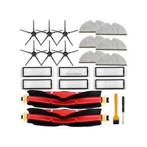 Convient pour <span class=keywords><strong>Xiaomi</strong></span> <span class=keywords><strong>Roborock</strong></span> S4 S5 S6 <span class=keywords><strong>E4</strong></span> E20 S6 Pure <span class=keywords><strong>E4</strong></span> S4 Max S6 Maxv S5 Max S4 E2, E3 E5 E25 E35 S50 Aspirateur Brosse Filtre Vadrouilles Pièces - Product Image 1