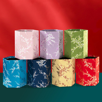 Boîte d'emballage personnalisée en gros, écologique, imperméable, en PVC et papier flanelle, forme unique, pour fleurs, boîte cadeau, marque JIEMI