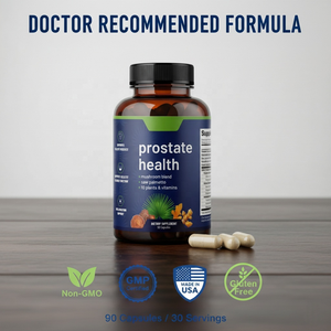 Cápsulas para la Salud de la Próstata para Hombres, Suplemento Dietético para el Tratamiento de la Próstata Masculina, Rico en Minerales - Product Image 5