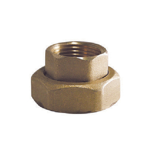 Raccordo a F con sede piatta e tappo per circolatori 3/4F x 1 1/2, in rame sigillato - Product Image 1