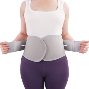 Soporte Lumbar Transpirable de Neopreno y Nailon Flexible para Hombres y Mujeres, Cinturón de Soporte Lumbar para Ciática, Hernia Discal, Escoliosis, Plegable - Product Image 1