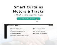 Automático y pista eléctrica Z Wave Control Tuya Zigbee Wifi cortina Rail Motor aluminio motorizado pista cortinas Diy Set