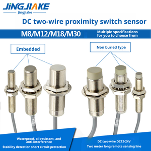नया निकटता स्विच 2-तार 24v सामान्य रूप से खुला m12 dc dc12v धातु डिटेक्शन स्विच सेंसर - Product Image 2