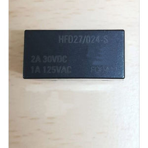 Сигнальное реле HFD27/024-S 24 В DC DPDT 2A 120V DC 250V AC 0,2 W AgNi + позолоченное DIP-8 новое оригинальное реле в наличии HFD27/024-S - Product Image 2