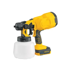 Master con 6 unidades de pistola de pintura, 20V, 1 Batería 2Ah, PRETUL - Product Image 1