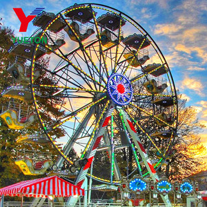<span class=keywords><strong>Ruota</strong></span> <span class=keywords><strong>Panoramica</strong></span> su Rimorchio - Attrazione Mobile Portatile per Parchi Divertimento, Carnevali e Luna Park - Product Image 3