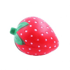 Jouet anti-stress en mousse PU à remontée lente, simulation de fruit fraise, pour enfants de 5 à 7 ans, unisexe - Product Image 5