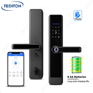 Tediton thợ khóa Nguồn cung cấp thiết bị điện tử an toàn thông minh khóa vân tay Mortise khóa cửa trực tuyến Mã cơ khí khóa - Product Image 1