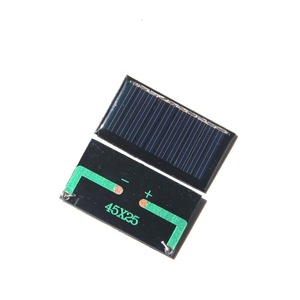 Panneau solaire 45x25mm 5V 25mA en silicium polycristallin pour outils d'apprentissage DIY - Product Image 2