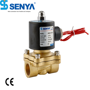 جودة عالية النحاس الكهربائية عادة <span class=keywords><strong>12v</strong></span> 24v إغلاق 1 بوصة صمام الملف اللولبي - Product Image 4