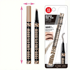 <span class=keywords><strong>Crayon</strong></span> à <span class=keywords><strong>sourcils</strong></span> imperméable à <span class=keywords><strong>4</strong></span> <span class=keywords><strong>pointes</strong></span> - Stylo de stylisation des <span class=keywords><strong>sourcils</strong></span> effet microblading 3 couleurs - Vente en gros usine - Product Image 1