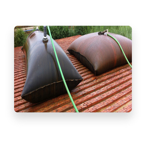 Sacs géotextiles tubulaires en PP tissé haute résistance 400 g/m² pour les stations d'épuration des eaux - Product Image 5