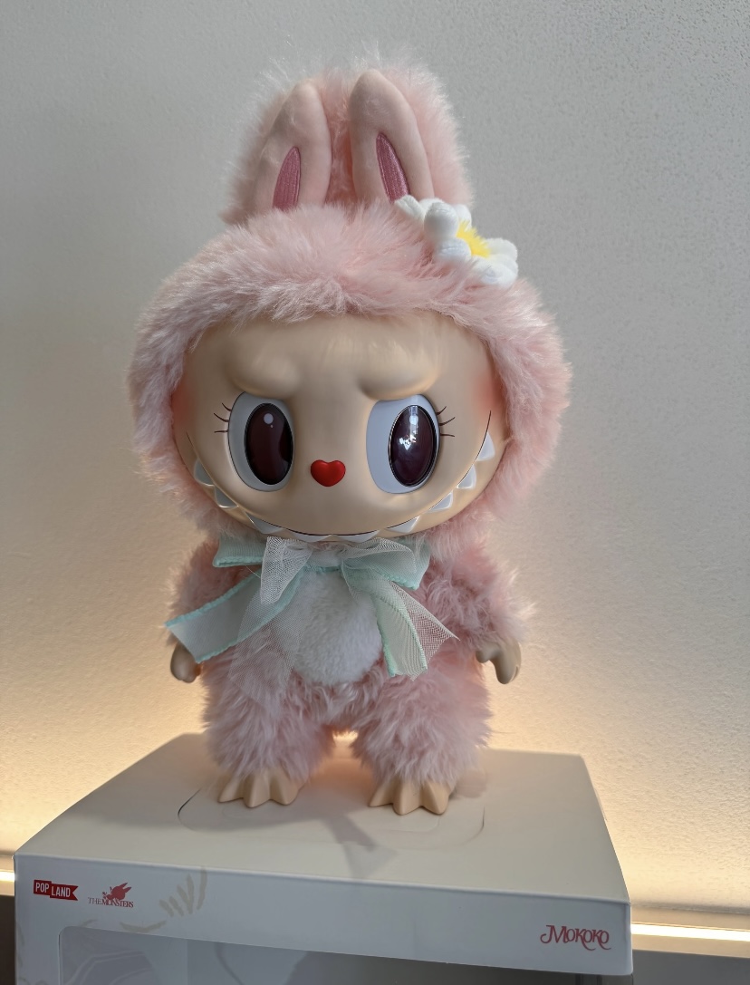 Pop Mart Labubu Mokoko Close to Sweet Vinyl Plush Doll