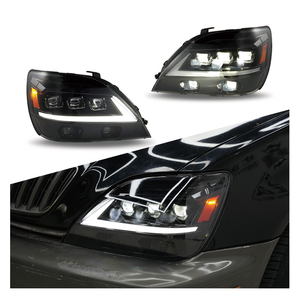 AURON Lexus RX IS250 IS 1998-2003 LED Retrofit Kit-Clear New <b>Plug</b> & Play <b>12V</b> 50W 6000K 6000 Lumens Head Light Signals - Product Image 2
