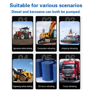 <span class=keywords><strong>Pompe</strong></span> de transfert de carburant portable <span class=keywords><strong>220V</strong></span> AC, <span class=keywords><strong>auto</strong></span>-<span class=keywords><strong>amorçante</strong></span>, basse pression, en fer, OEM 60L/min 550W pour kérosène - Product Image 6