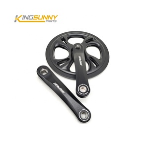 Prowheel V8 – Pédalier en aluminium pour vélo électrique, roue de chaîne <span class=keywords><strong>OUX</strong></span> V8 20 pouces, protège-chaîne pour vélo électrique <span class=keywords><strong>OUX</strong></span> - Product Image 2