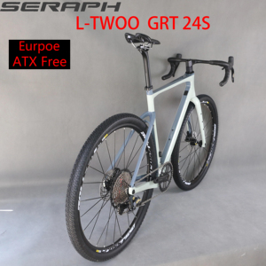 <span class=keywords><strong>Bicicleta</strong></span> Completa de Gravel con <span class=keywords><strong>Cuadro</strong></span> de Carbono y Cableado Interno, <span class=keywords><strong>Bicicleta</strong></span> de Ciclocross, <span class=keywords><strong>Cuadro</strong></span> de Gravel con Grupo L-TWOO GRT 1*12S GR044 - Product Image 1