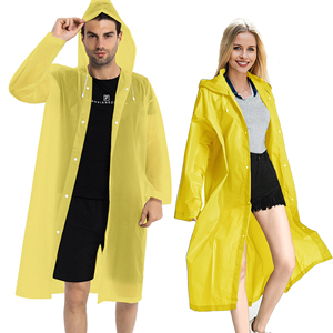 Imperméable en EVA avec impression de logo personnalisé, poncho de pluie, vestes de pluie de haute qualité, imperméables, réutilisables, recyclés, pour hommes - Product Image 5