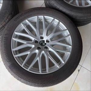 Jante de roue de secours d'origine pour Audi Q7 avec <span class=keywords><strong>pneu</strong></span> authentique 285 40 R20, jante de <span class=keywords><strong>pneu</strong></span> de voiture authentique pour Audi Q7 Ntinental UltraContact - Product Image 2