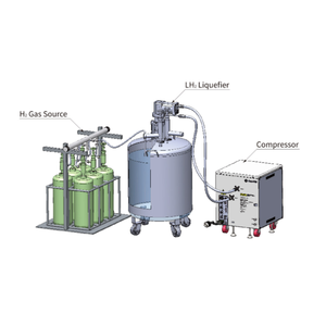 Équipement de liquéfaction d'hydrogène de qualité supérieure LH2-600 600L/h, générateur cryogénique de H2 liquéfié, pompe à moteur pour la recharge de véhicules électriques - Product Image 5