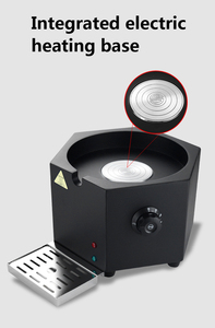 Tanque de cerámica de 10L con grifo y <span class=keywords><strong>base</strong></span> de calefacción eléctrica para hotel - Product Image 6