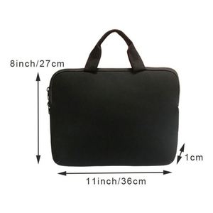 Custom Size 13 14 15 Inches EVA Laptop Sleeve Bag Lightweight Slim Briefcase Zipper Closure Protective Travel Tablet <b>Case</b> Work - Product Image 3