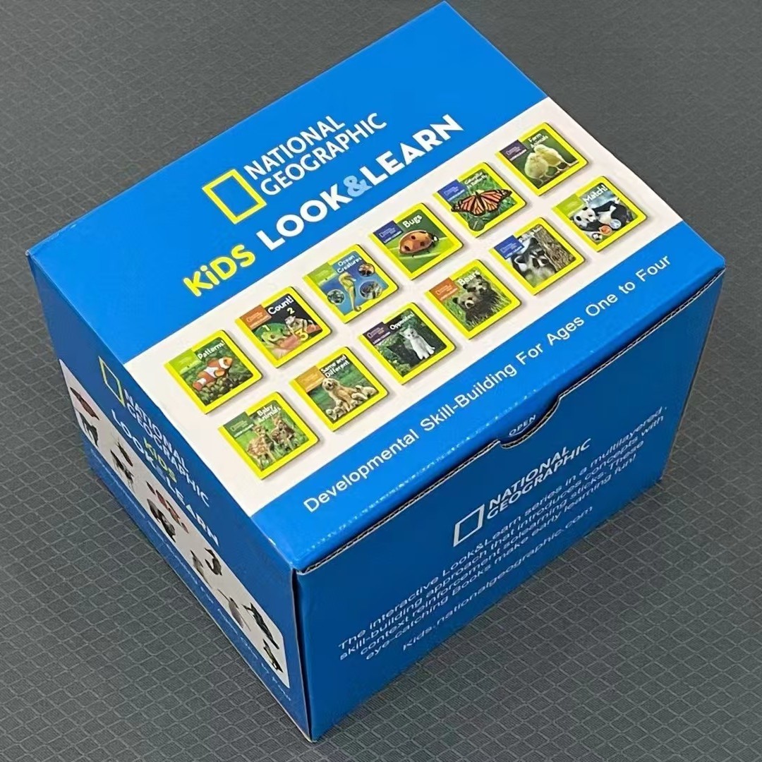 National geographic board books-12 volumes