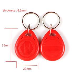 Portachiavi intelligente in plastica ABS per biglietto da visita per porta dell'hotel con portachiavi personalizzato 125kHz frequenza RFID - Product Image 2