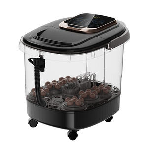 Nuevo producto de masaje con rodillo de masaje, Burbuja, luz roja, máquina de baño de pies para terapia de agua en el hogar - Product Image 3