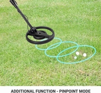 Détecteur de métaux pour adultes et enfants, bobine étanche avec jauge visuelle, outil de chasse au trésor pour les activités familiales en plein air