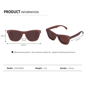 Nuevas Gafas de Sol de Bambú y Madera Roja de Lujo, Unisex, Vintage, Cuadradas, con Diseño Hueco, de una Pieza, Estilo Punk, Retro - Product Image 5