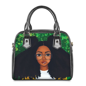 <span class=keywords><strong>Borse</strong></span> a Mano e Borsette in Pelle PU con Design Artistico di Ragazze Africane Nere per Donne, Stampa Personalizzata, <span class=keywords><strong>Borse</strong></span> da Donna alla Moda Estate 2025 - Product Image 5