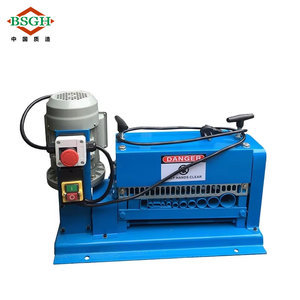 Machine de fabrication automatique de déchets de câbles, Machine de dénudage de fils de déchets, outil de recyclage BS-015M largement utilisé - Product Image 1