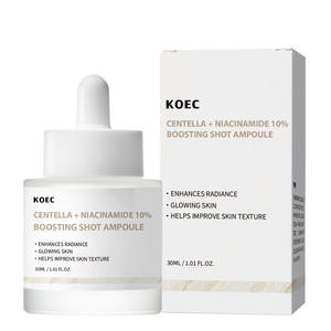 Ampolla de Suero KOEC Centella Niacinamide Boosting Shot, Reparación, Calmante, Esencia Facial Coreana para el Cuidado de la Piel, Hidratante, Iluminadora - Product Image 6