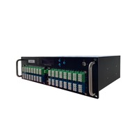 Amplificador EDFA Multipuerto SOFTEL de 128 Puertos 3U para Montaje en Rack, EYDFA con WDM