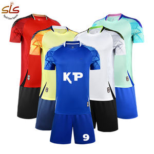 ชุดเสื้อฟุตบอลโพลีเอสเตอร์แบบปรับแต่งได้ทุกเพศเสื้อฟุตบอลเสื้อฟุตบอล Futbol camisetas de Futbol - Product Image 1