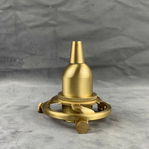 <span class=keywords><strong>E14</strong></span> a vite in ottone portalampada in stile retrò lampadario da tavolo accessori lampada Base <span class=keywords><strong>paralume</strong></span> fisso <span class=keywords><strong>E14</strong></span> - Product Image 5