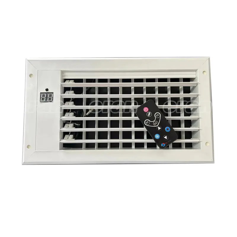 Intelligent temperature control air grille vent