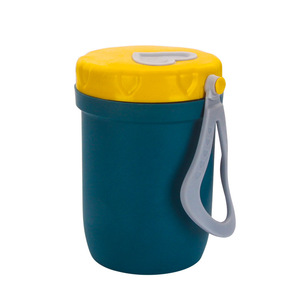 Tasse à petit-déjeuner en paille de blé, hermétique, isolante, compatible micro-ondes, portable, idéale comme cadeau pour étudiant - Product Image 4