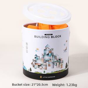 Jouets Montessori pour l'éducation <span class=keywords><strong>de</strong></span> la petite <span class=keywords><strong>enfance</strong></span>, blocs <span class=keywords><strong>de</strong></span> bois colorés pour construire des chiffres et des lettres <span class=keywords><strong>de</strong></span> développement cognitif - Product Image 3