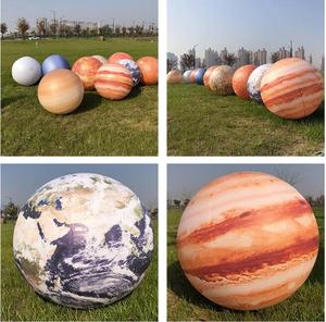 2m/3m/4m/5m Neuf Planètes Led Éclairage gonflable Mars globe ballon gonflable planète ballon pour publicité événement décoration - Product Image 3