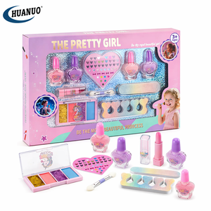 Cosmétiques pour enfants en gros, coffret de maquillage réel pour filles, fabricant OEM, prix de gros, jeu d'imitation, vernis à ongles pelable pour enfants - Product Image 1