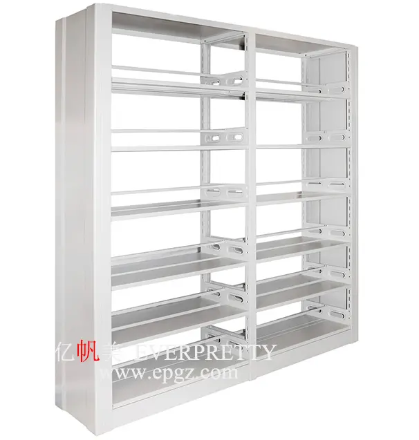 Hot Sale modern Bookcase Design Metal Library Bookshelf fashion bookcase wall with adjuster book case