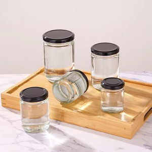 Mật Ong Thực Phẩm Lưu Trữ Rỗng Lọ Thủy Tinh 240Ml 380Ml 500Ml 70Ml 1000Ml Trái Cây Đóng Hộp Ớt Nước Sốt Và Dán Thủy Tinh Trong Suốt Jar - Product Image 5