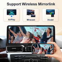 Autoradio STWEI 12,8'' 2400*900 HD pour Mercedes Benz ML W166 GL X166 2012-2015 Carplay Android Auto Airplay Mirroring