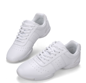 Zapatillas Blancas de <span class=keywords><strong>Tenis</strong></span> <span class=keywords><strong>para</strong></span> Niños <span class=keywords><strong>para</strong></span> Danza <span class=keywords><strong>Jazz</strong></span>, Gimnasia Moderna y Baile en Línea, Calzado Deportivo <span class=keywords><strong>para</strong></span> Calistenia Competitiva al por Mayor - Product Image 2