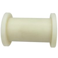 Rouleau de convoyeur textile en nylon PA6 à faible friction, roue en plastique durable, galet de guidage plat, accessoire, prix de gros