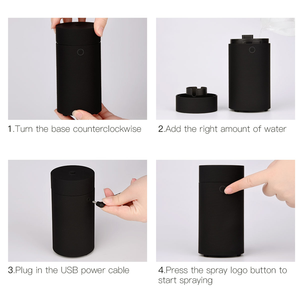 B2B Special Automobile Essential <strong>Oil</strong> <strong>Diffuser</strong> Portable <strong>Mini</strong> Mute Humidifier Spray Promotional Electronic Gift - Product Image 3