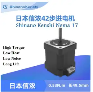 השינן Kenshi STP-42D4042 1.8 תואר/צעד 0.53Nm צעד מנוע NEMA17 מושלם CNC מיל רובוט