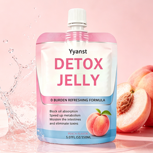 Yyanst Gelée Détox Saveur Pêche 150 ml (5.07 fl.oz) – Agent Gélifiant Faible en Sucre pour Soutenir la Digestion - Product Image 5